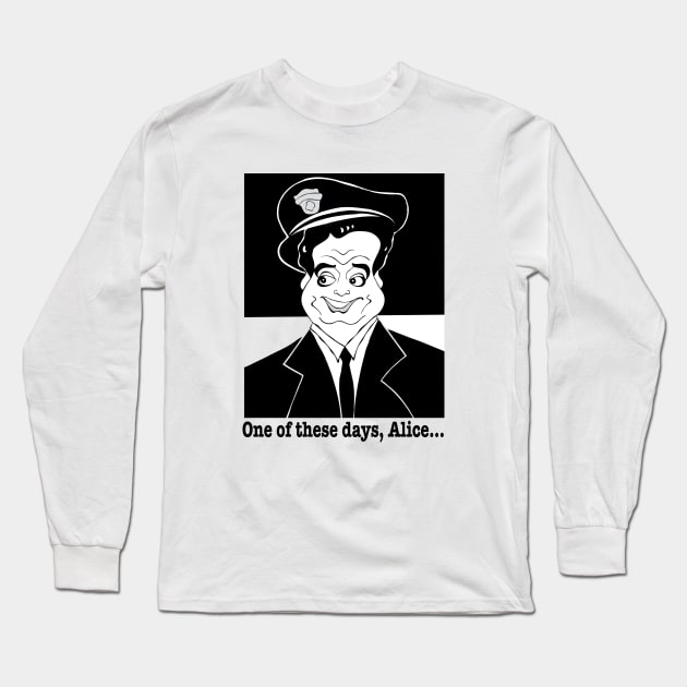 CLASSIC TV SHOW SITCOM THE HONEYMOONERS Long Sleeve T-Shirt by cartoonistguy